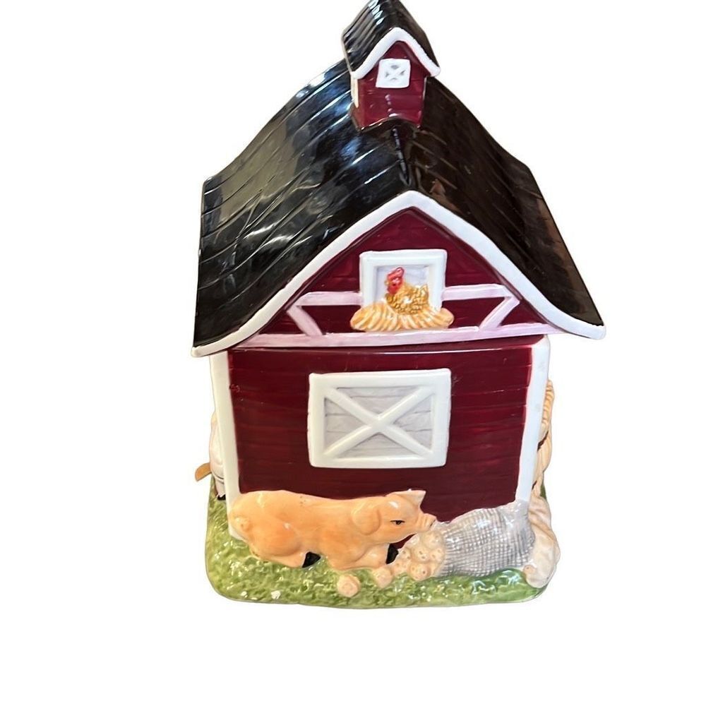 Vintage Barn &‎ Farm Animals Canister
